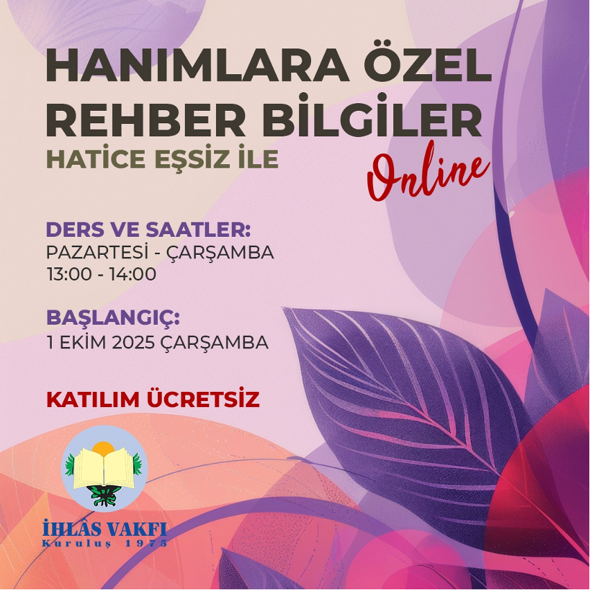 Hanımlara Özel Rehber Bilgiler