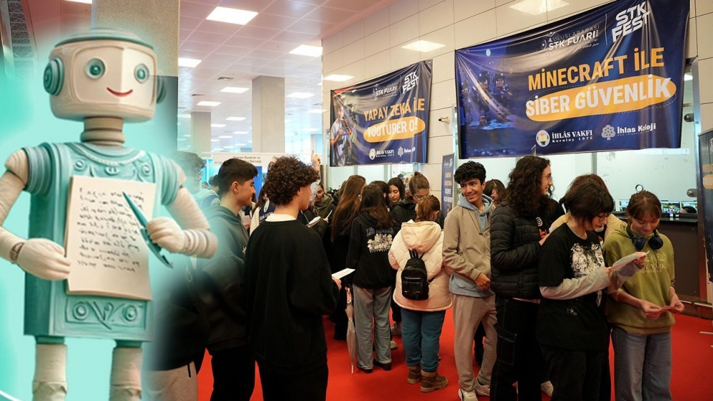 İhlas Vakfı çocuklara yapay zekayla şiir yazdırdı! Uluslararası 4.STK Fuarında dikkat çekti