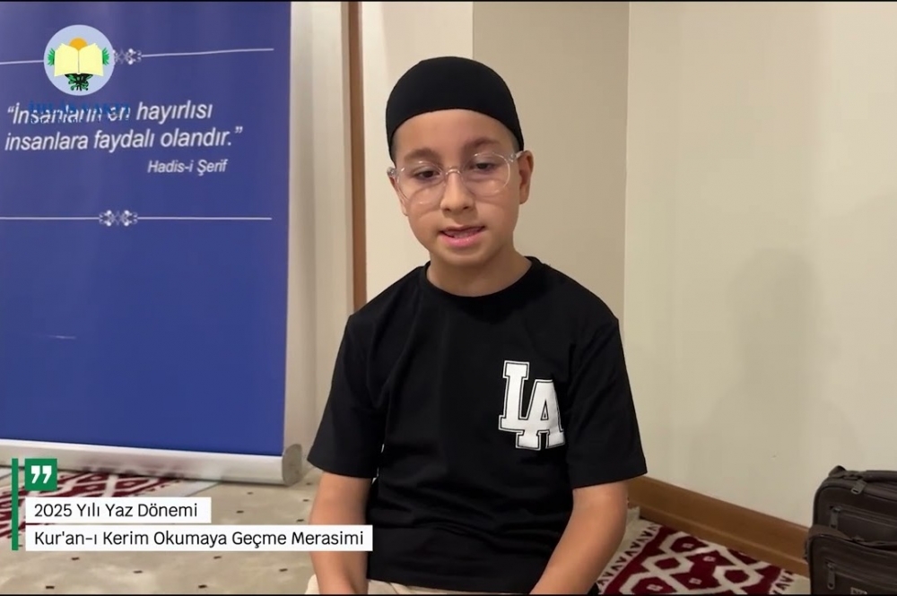 2025 Yılı Kur'an-ı Kerim Okumaya Geçme Merasimimizi Gerçekleştirdik