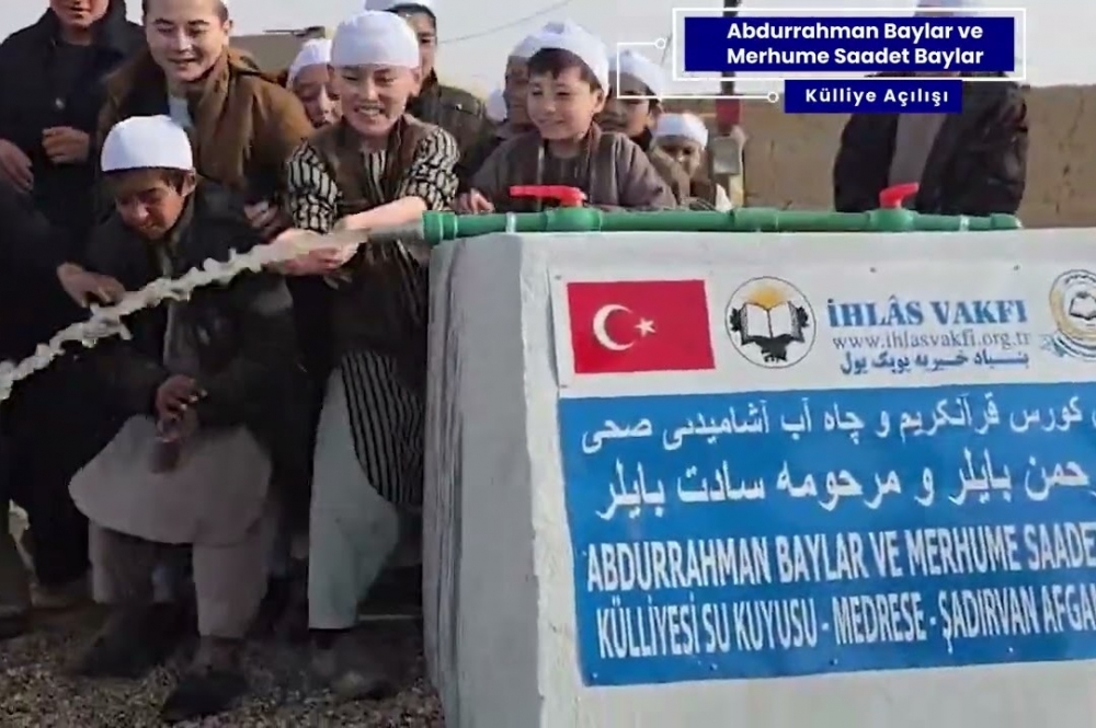 Abdurrahman Baylar ve Merhume Saadet Baylar Külliyesi Açılışı / Su Kuyusu - Şadırvan ve Medrese