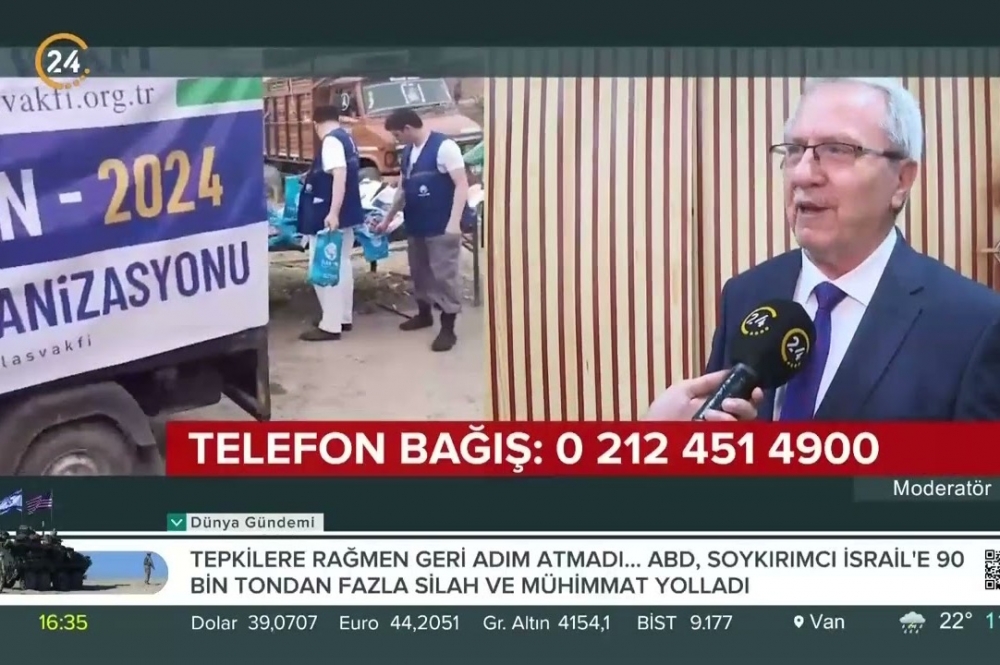 İhlas Vakfı Başkanı M. Kemal Aydın 24 TV'de 