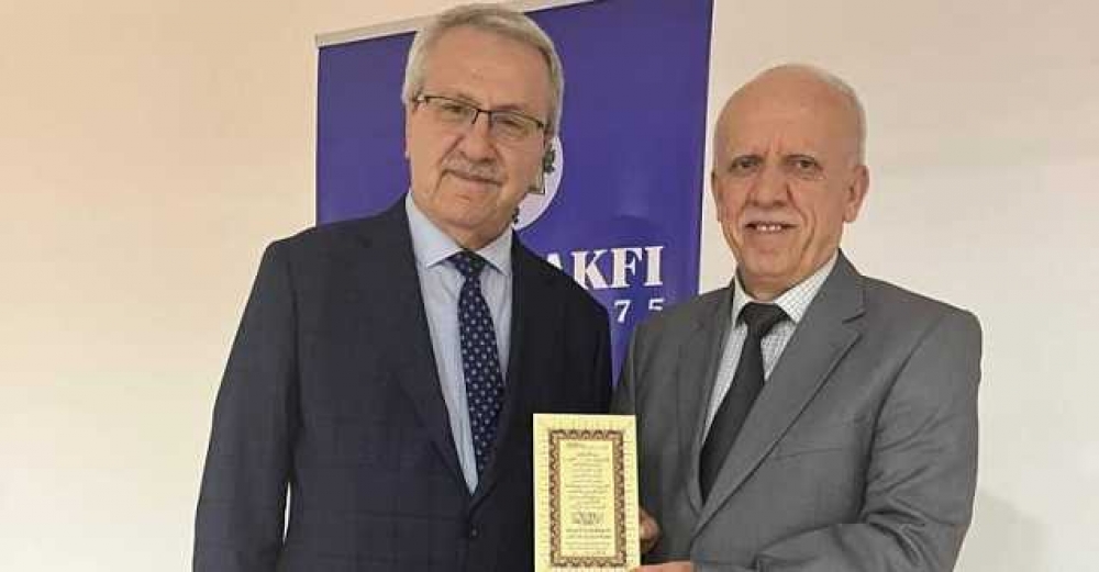 İhlas Vakfı Mütevelli Heyeti Başkanı Mahmut Kemal Aydın, Kastamonu'da Vakfın faaliyetlerini anlattı