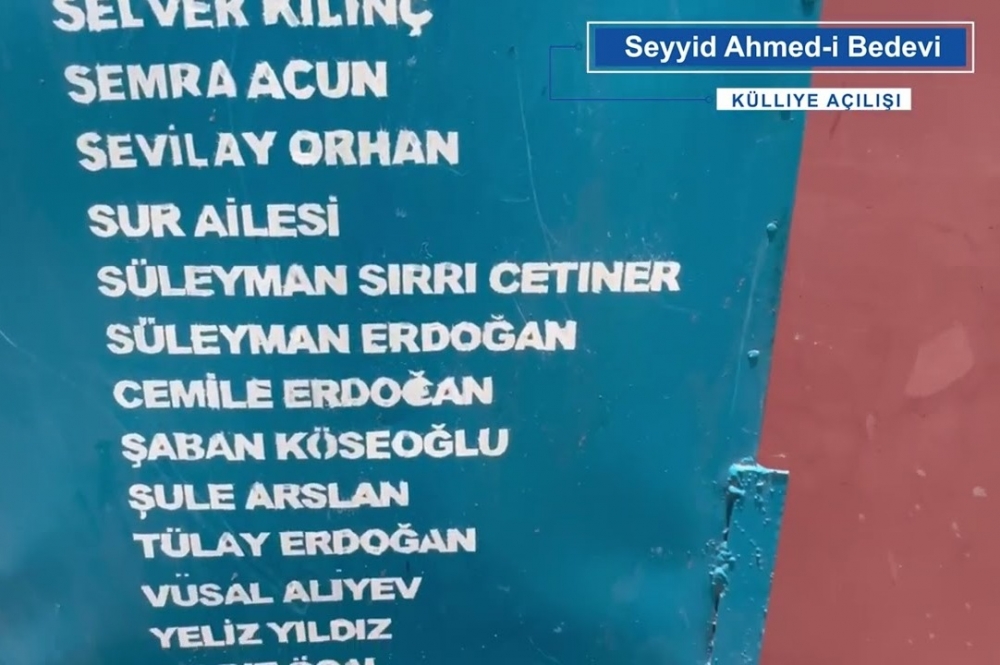 Seyyid Ahmed- i Bedevi Külliyesi Açılışı / Su Kuyusu - Şadırvan ve Medrese