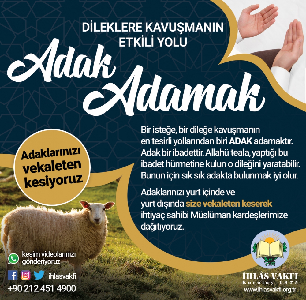 adak kurbanı