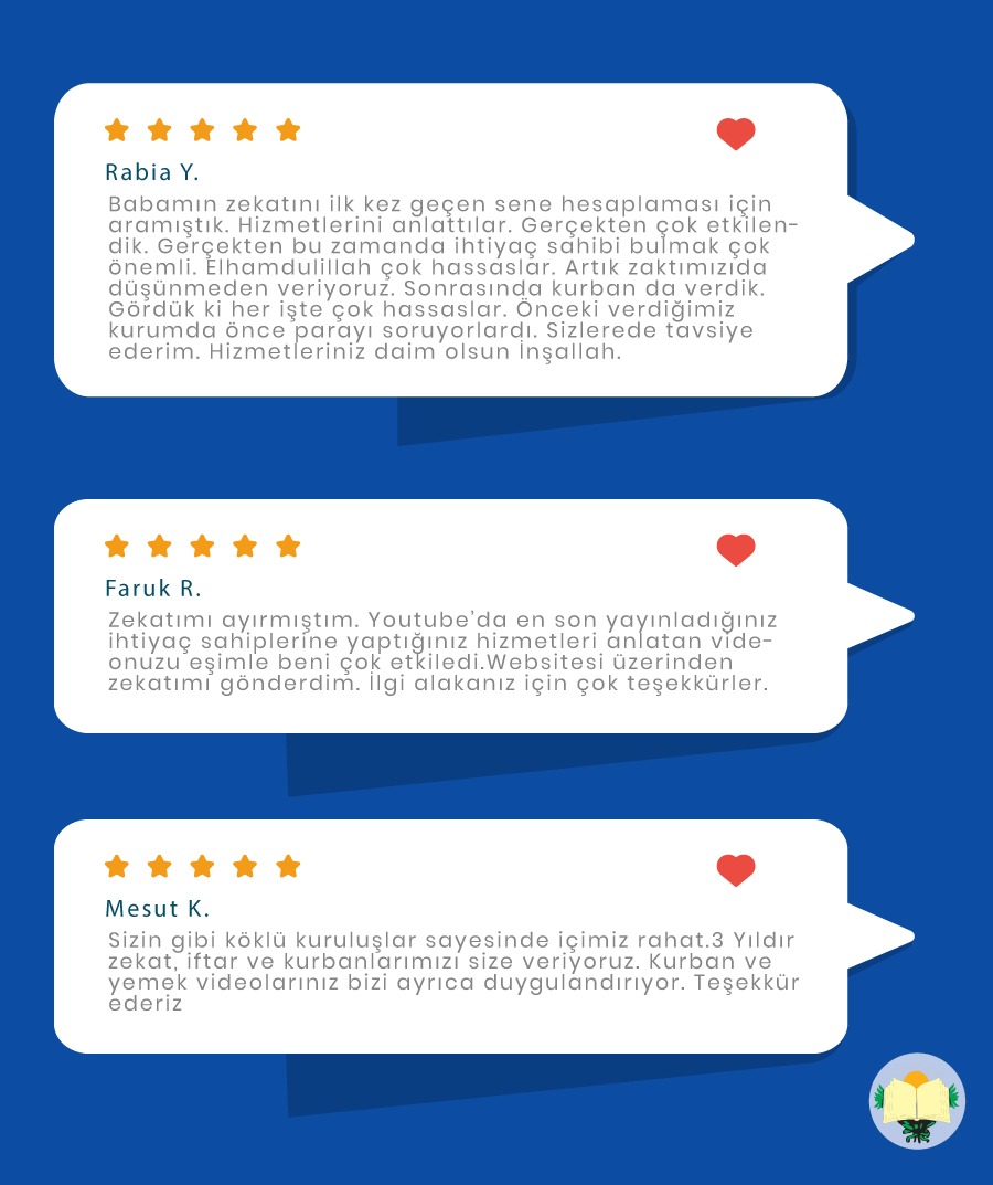 zekat bağışı yorumları